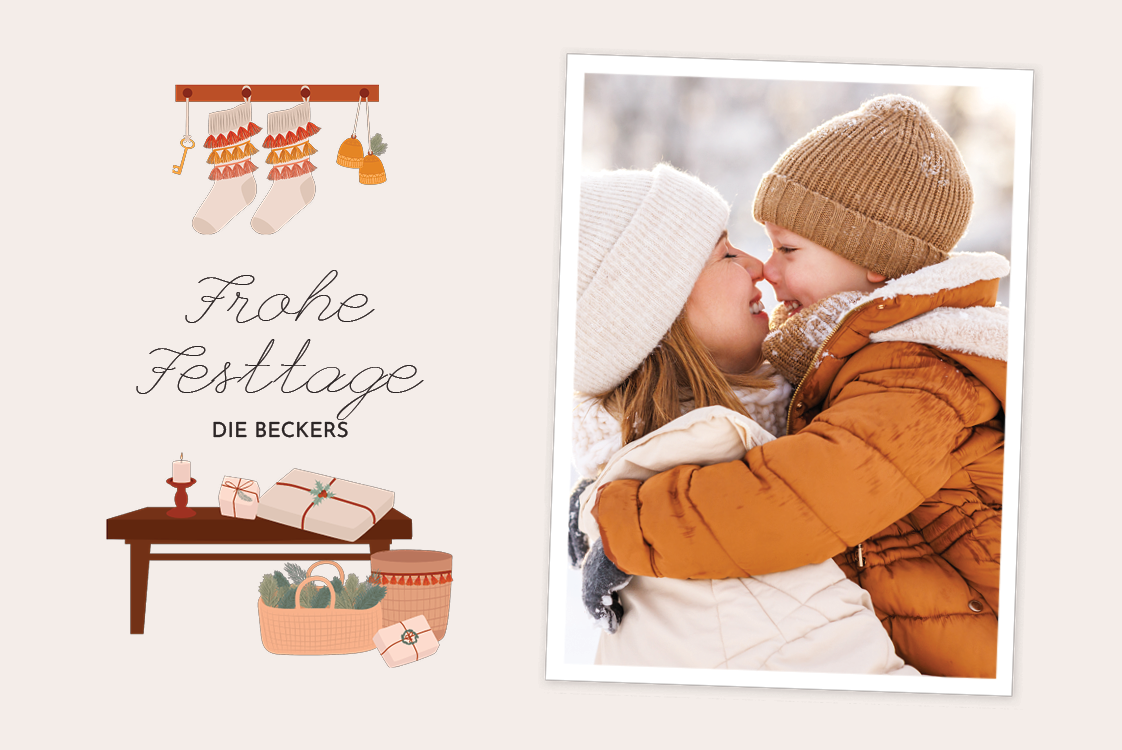 Fotokarten — Rustikales Zuhause