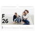 Fotokalender A4 — Große Zeichen [Februar]