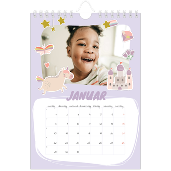 Fotokalender A5 — Magischer Regenbogen