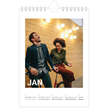 Fotokalender A5 — Großer Monat