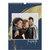 Fotokalender A4 (20 x 30 cm) — Goldene Pinselstriche [deckblatt]