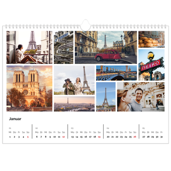 Fotokalender A3 — Kollage