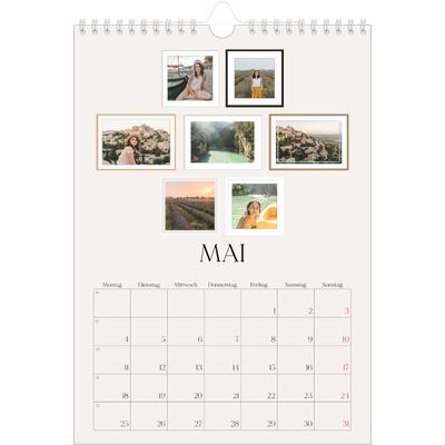 Fotokalender A4 (20 x 30 cm) — Fotowand [deckblatt]