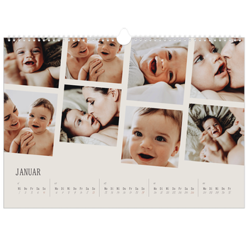 Fotokalender A3 — Momente in Bewegung
