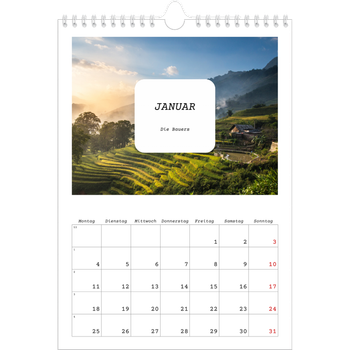 Fotokalender A4 — Die ganze Geschichte