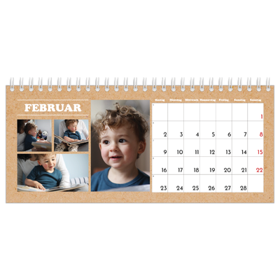 Tischkalender — Magazinstil [Februar]