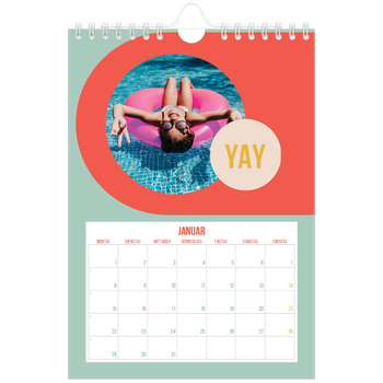 Fotokalender A5 — Strahlend und schön
