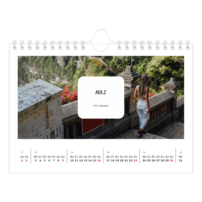 Fotokalender A5 — Die ganze Geschichte [Mai]