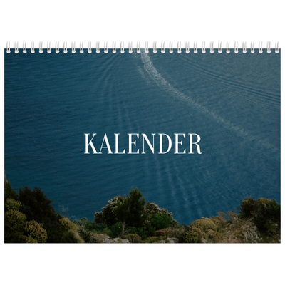 Fotokalender A4 doppelt (30 x 40 cm) — Endloses Entfliehen [deckblatt]