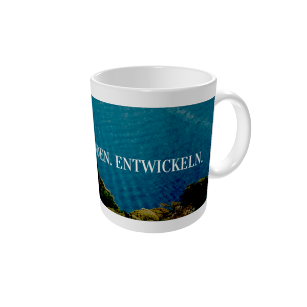 Tasse bedrucken — Endloses Entfliehen
