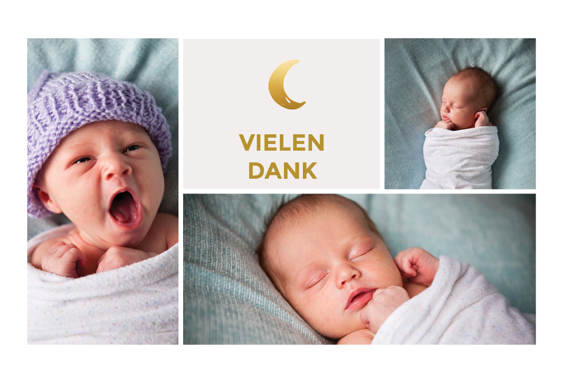 Dankeskarten — A star is born