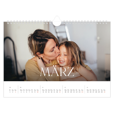 Fotokalender A4 — Zwölf große Monate [Marsch]