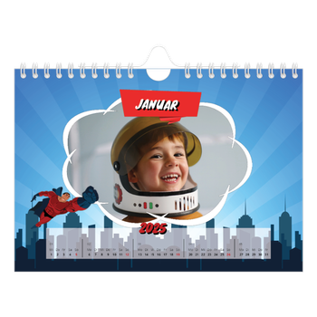 Fotokalender A5 — Comic-Buch