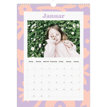 Fotokalender A4 — Verspielte Motive