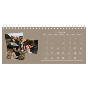 Tischkalender — Gebastelte Momente