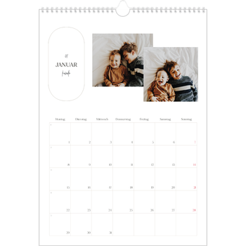 Fotokalender A3 — Große Pläne