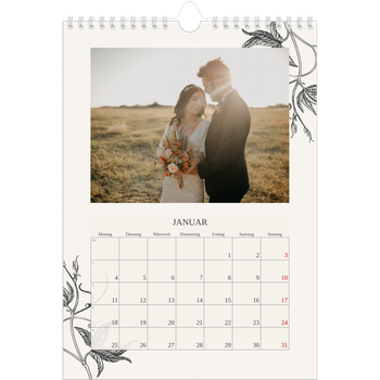 Fotokalender A4 — Tinte und Efeu