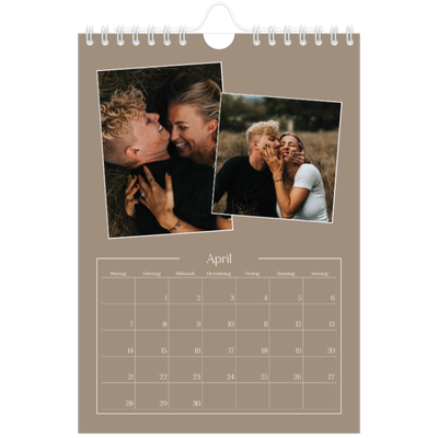 Fotokalender A5 — Gebastelte Momente [April]