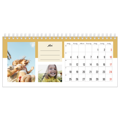 Tischkalender — Listen Kalender [deckblatt]