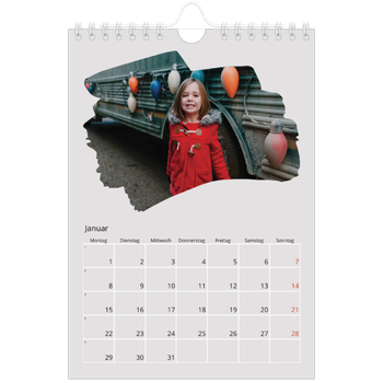 Fotokalender A5 — Pinselstriche
