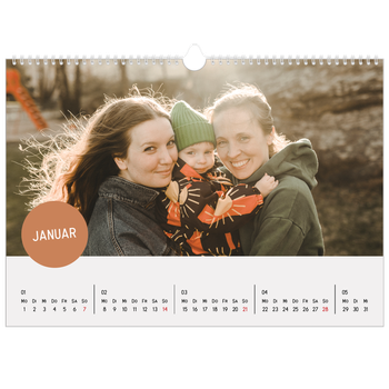 Fotokalender A3 — Fotosticker