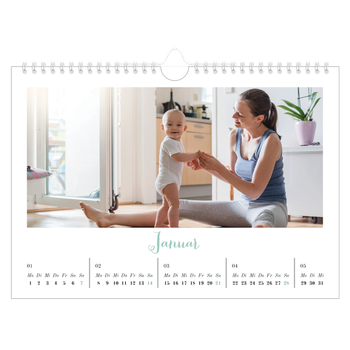 Fotokalender A4 — Hallo Welt