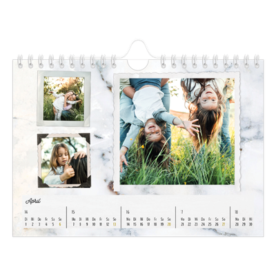Fotokalender A5 — Fotosammlung [April]