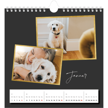 Fotokalender Quadratisch — Mosaik aus Erinnerungen