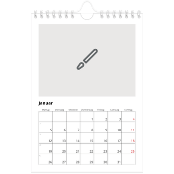Fotokalender A5 — Gestalte deine eigenen Produkte