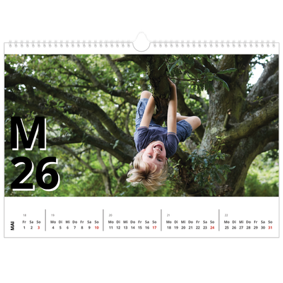 Fotokalender A3 — Große Zeichen [deckblatt]