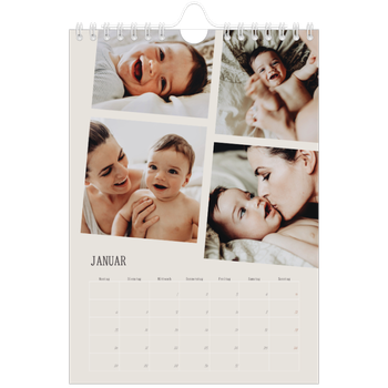 Fotokalender A5 — Momente in Bewegung