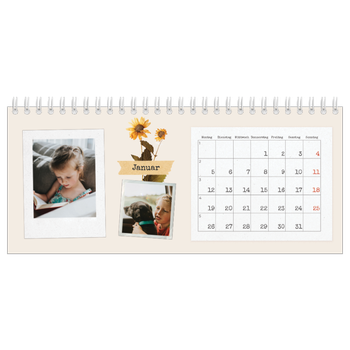 Tischkalender — Vintage Scrapbook