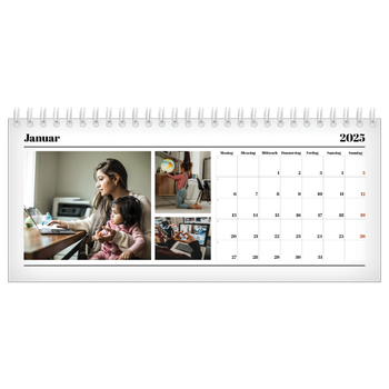Tischkalender — Zeitschriften-Stil