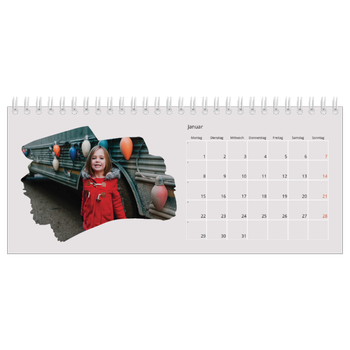 Tischkalender — Pinselstriche