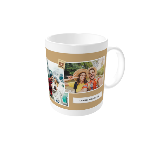 Tasse bedrucken — Reisejournal