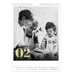 Fotokalender A4 (20 x 30 cm) — Große Glitzerzahlen [Februar]
