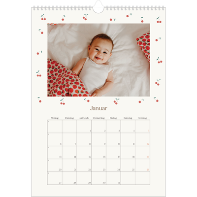 Fotokalender A5 — Kleine Kirsche [Januar]