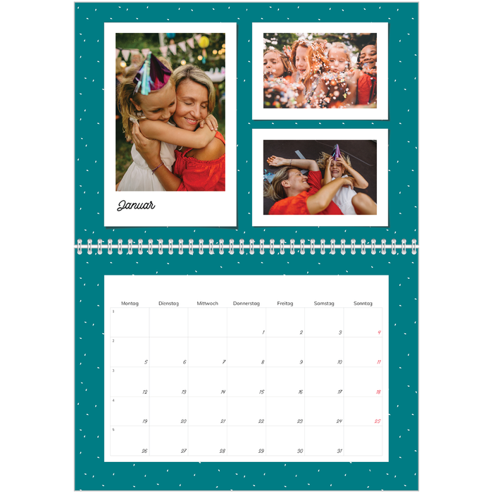 Fotokalender A4 2025 Kalender A4 PosterXXL