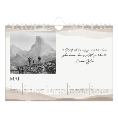 Fotokalender A5 — Positive Zitate [deckblatt]