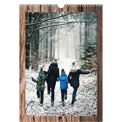 A3 Jahreskalender — Holzhintergründe [deckblatt]