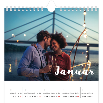 Fotokalender Quadratisch — Monat