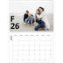Fotokalender A4 doppelt (30 x 40 cm) — Große Zeichen [Februar]
