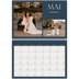 Fotokalender A4 doppelt (30 x 40 cm) — Schiefer und Serifen [Mai]