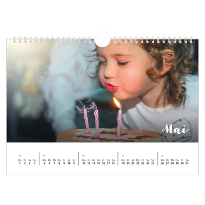 Fotokalender A4 — Monat [deckblatt]