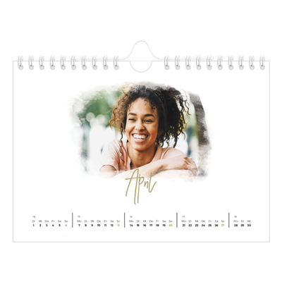 Fotokalender A5 — Fotoeffekte [April]