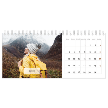 Tischkalender — Klassischer Kalender