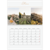 Fotokalender A4 doppelt (30 x 40 cm) — Goldschrift Banner [Marsch]