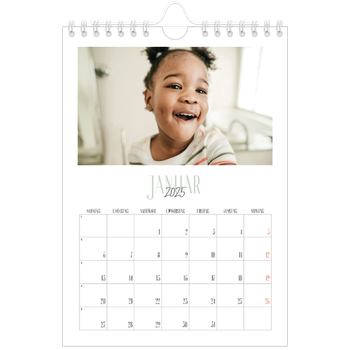 Fotokalender A5 — Een bedankje