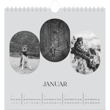 Fotokalender Quadratisch — Abenteuer-Route
