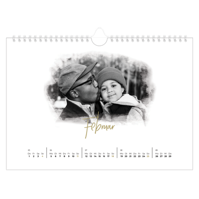 Fotokalender A4 — Fotoeffekte [Februar]